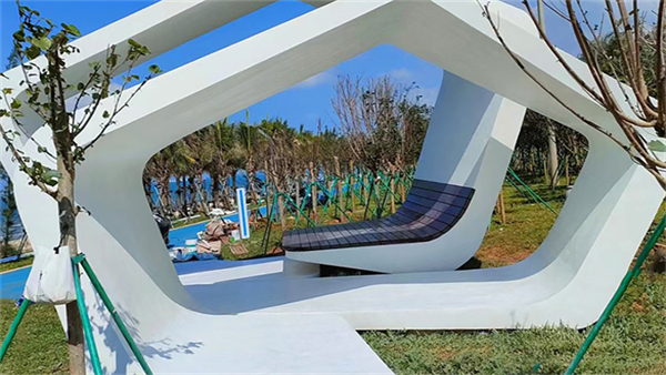 青島嶗山景區清水藝科石項目